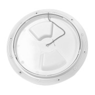 Крышка люка технологическая SEAFLO 203 мм, белый (высокая УФ-стойкость)