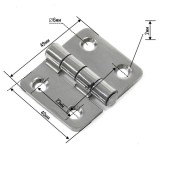 Петля неразъемная 49х40х2мм SUNFINE