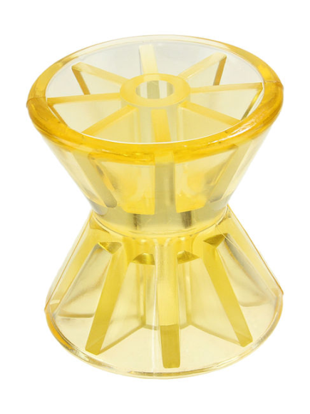 Ролик носовой 3" желтый