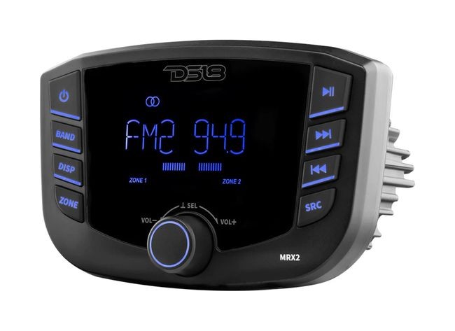 Морская магнитола MRX2, 2 зоны, DS18