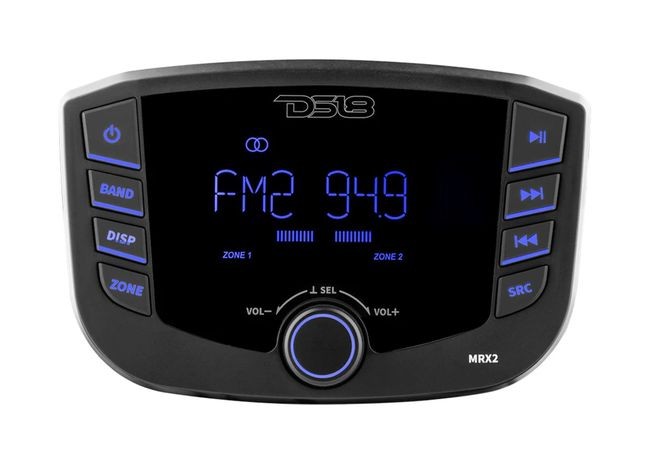 Морская магнитола MRX2, 2 зоны, DS18