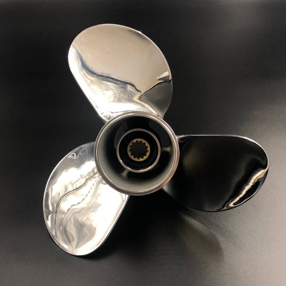 Гребной винт Yamaha 40-55, F30-60 Stella (3x11 1/4x15) (Сталь) (Polastorm)