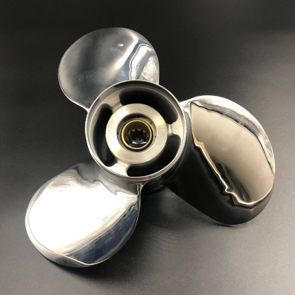Гребной винт Yamaha 40-55, F30-60 Stella (3x11 1/4x15) (Сталь) (Polastorm)