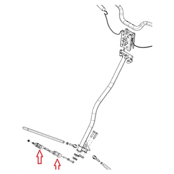 Крепление рулевой колонки Sledex для Ski-Doo