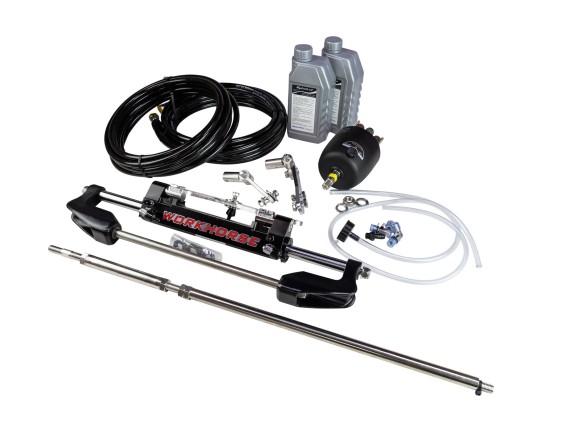 Гидравлическая система рулевого управления для 2-моторов 200-450 (один цилиндр) л.с Sea First Гидравлическая система рулевого управления для 2-моторов 200-450 (один цилиндр) л.с Sea First