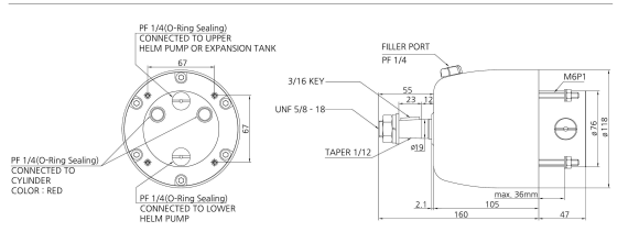 Гидравлическая система рулевого управления для 2-моторов 200-450 (один цилиндр) л.с Sea First Гидравлическая система рулевого управления для 2-моторов 200-450 (один цилиндр) л.с Sea First