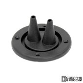 Кожух для тросов газ-реверс черный