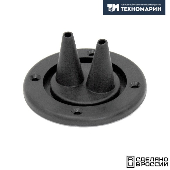 Кожух для тросов газ-реверс черный