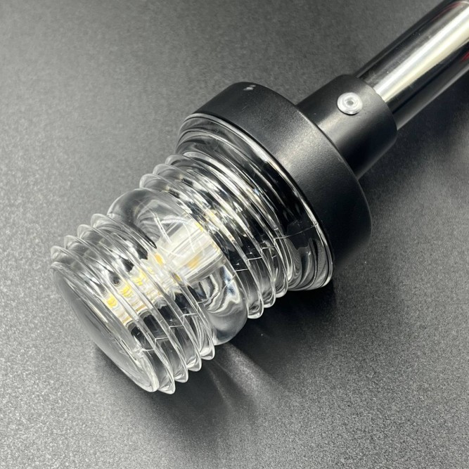 Огонь топовый на стойке LED(белый)(248мм) (Sunfine)
