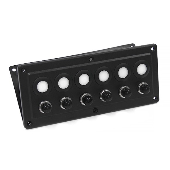 Панель сенсорных переключателей 6 *вкл-выкл и автоматическим выключателем NEKEKE