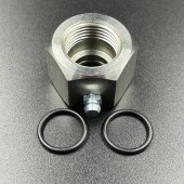 Гайка с тавотницей трубы струбцины (оси подъема) Гайка с тавотницей трубы струбцины (оси подъема)