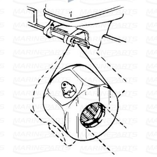 Гайка с тавотницей трубы струбцины (оси подъема)