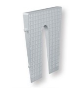 Накладка на транец 430х350 угловая, пластмасса