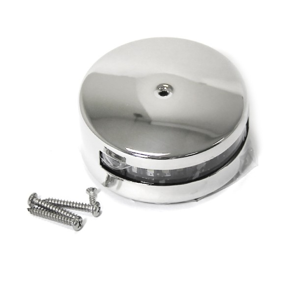 Огонь кормовой cветодиодный 76х33 мм, нержавеющая сталь Огонь кормовой cветодиодный 76х33 мм, нержавеющая сталь