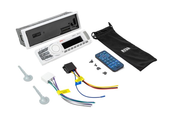 Морская магнитола 1DIN BOSS MR1308UAB