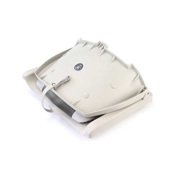 Кресло складное с мягкими накладками Skipper серый/угольный