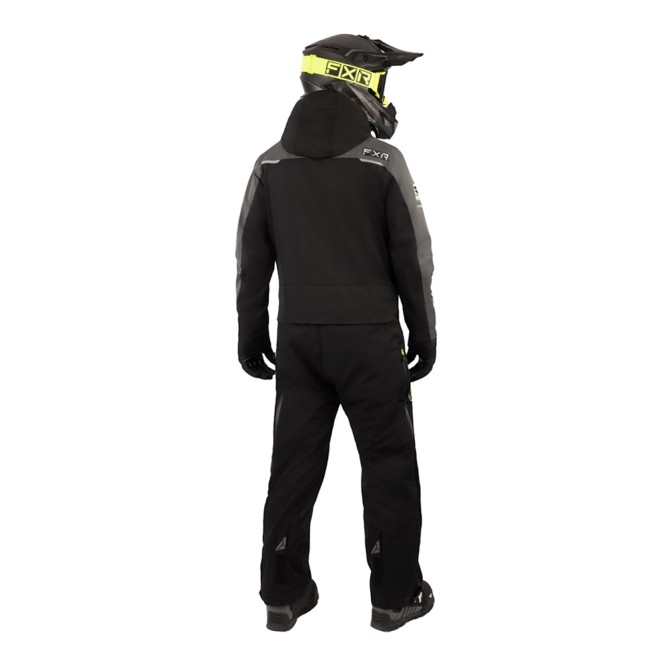 Комбинезон FXR Maverick F.A.S.T. с утеплителем Black/Charcoal/Hi Vis, XL