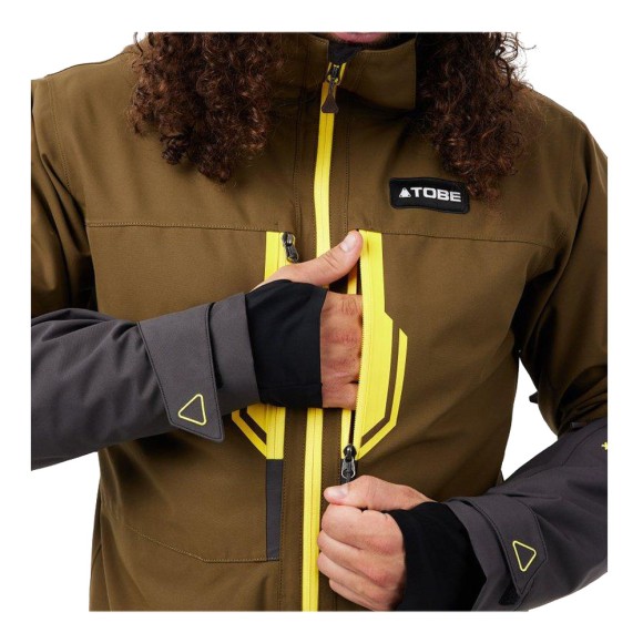 Комбинезон Tobe Tiro V3 с утеплителем Dark Olive, 2XS Комбинезон Tobe Tiro V3 с утеплителем Dark Olive, 2XS