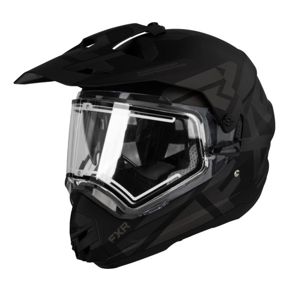 Шлем FXR Torque X Team с подогревом Black Ops, S