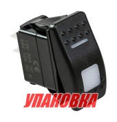 Переключатель двухпозиционный ON-OFF 12В/20А 3р с подсветкой (упаковка из 50 шт.) Переключатель двухпозиционный ON-OFF 12В/20А 3р с подсветкой (упаковка из 50 шт.)