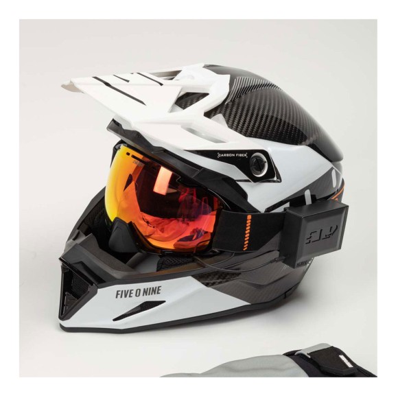 Шлем 509 Altitude 2.0 Carbon Fiber 3K Hi Flow Stormchaser (2023), MD Шлем 509 Altitude 2.0 Carbon Fiber 3K Hi Flow Stormchaser (2023), MD