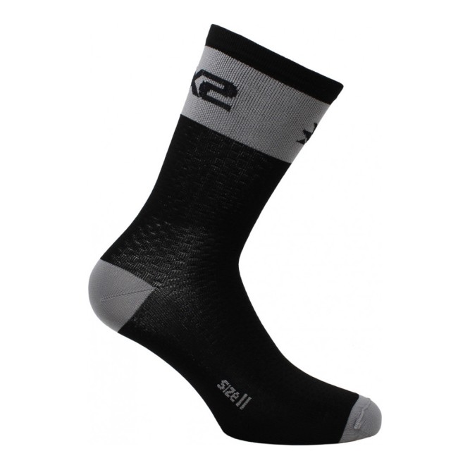 Носки SIXS Logo Black/Grey, 36/39, Артикул: SHLG--I-NEGR