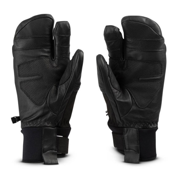 Рукавицы 509 Fisticuff Trigger Finger с утеплителем Black, 3X