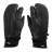 Рукавицы 509 Fisticuff Trigger Finger с утеплителем Black, 3X