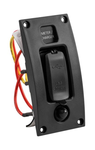 Панель с 2-мя USB-разъемами Панель с 2-мя USB-разъемами