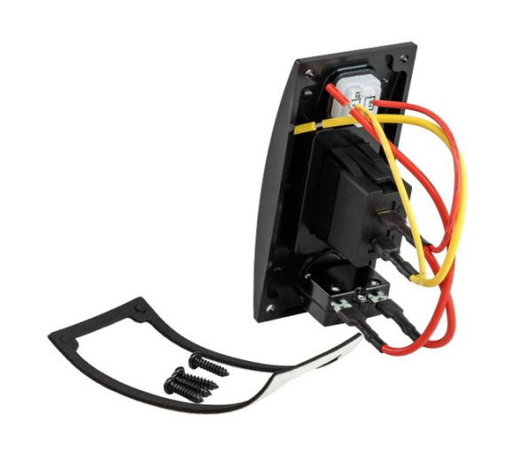 Панель с 2-мя USB-разъемами Панель с 2-мя USB-разъемами