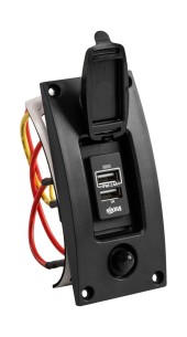 Панель с 2-мя USB-разъемами Панель с 2-мя USB-разъемами