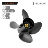 Винт гребной Skipper Ultima для Suzuki 50-140HP алюминиевый, диаметр 13", шаг 17" Винт гребной Skipper Ultima для Suzuki 50-140HP алюминиевый, диаметр 13", шаг 17"