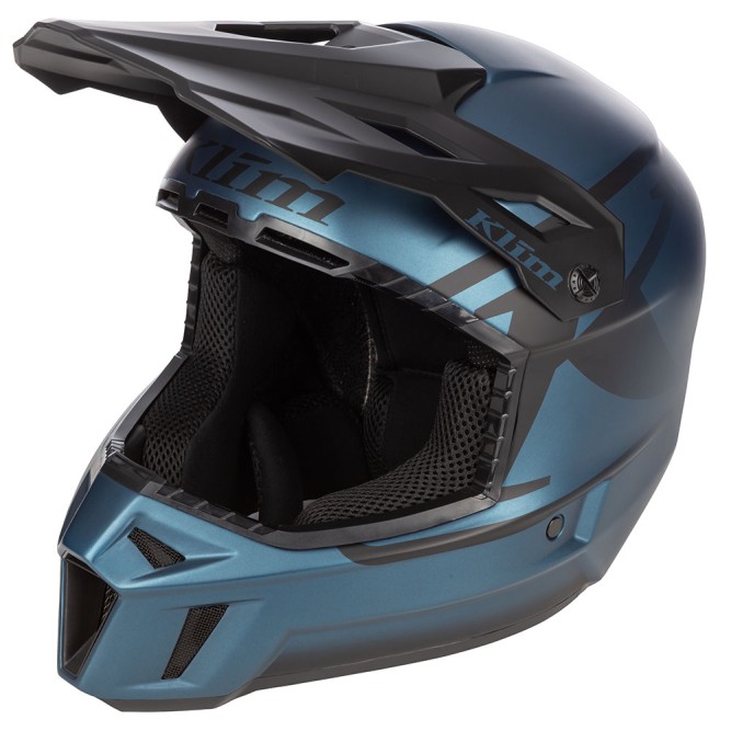 Шлем Klim F3 без подогрева Icon Petrol/Black, MD