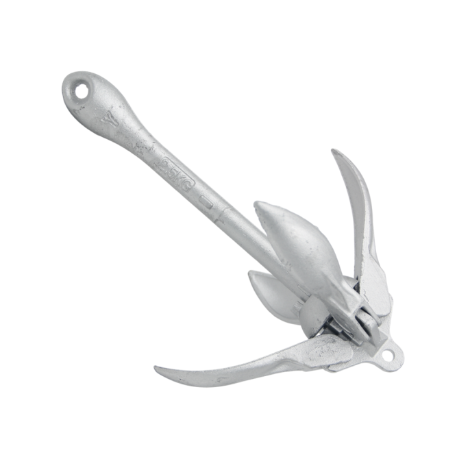 Якорь Skipper "кошка" складной 5,5 фунта (2,5кг) подходит для лодки длиной менее 5-14 футов