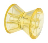 Ролик носовой 4" желтый