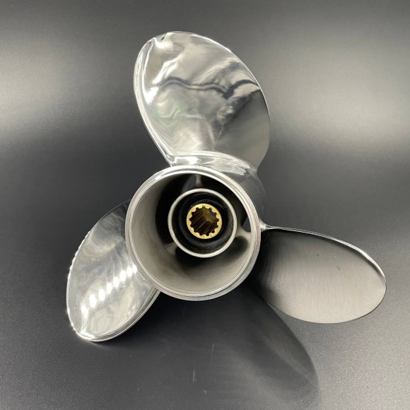 Гребной винт Yamaha 40-55, F30-60 Megara (3x10 1/4x15) (Сталь) (Polastorm)