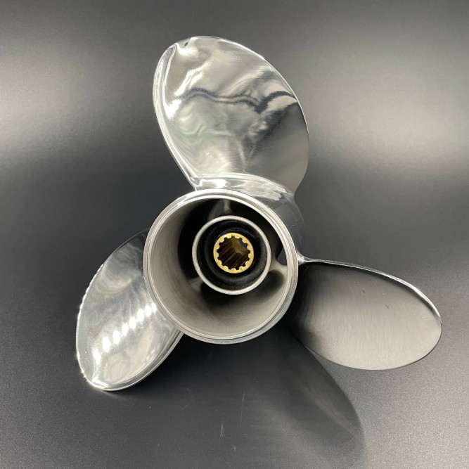 Гребной винт Yamaha 40-55, F30-60 Megara (3x10 1/4x15) (Сталь) (Polastorm)