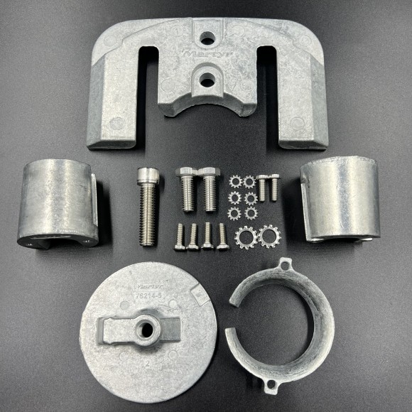 Комплект анодов Bravo I (888758Q02; 888758Q1; 888758A1) (1988  -  Н.В.) (Цинковый) (CMBRAVO1KIT) (MART