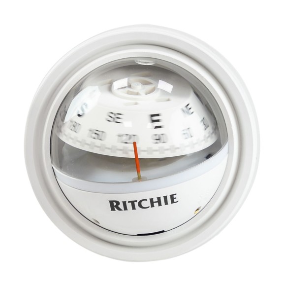 Компас Ritchie Explorer, белый, врезной