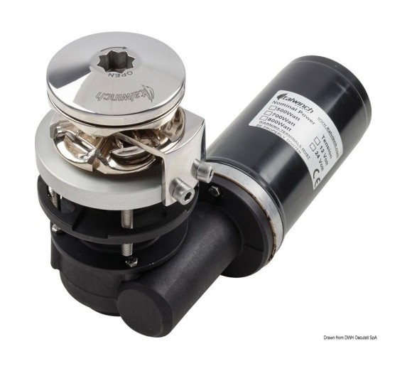 Лебедка якорная Italwinch SMART-R1, 500Вт, 12 В, цепь 6мм