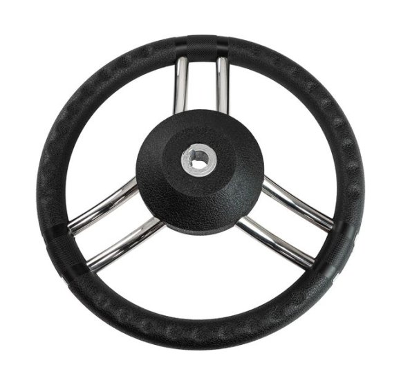 Рулевое колесо Osculati, диаметр 350 мм, цвет черный