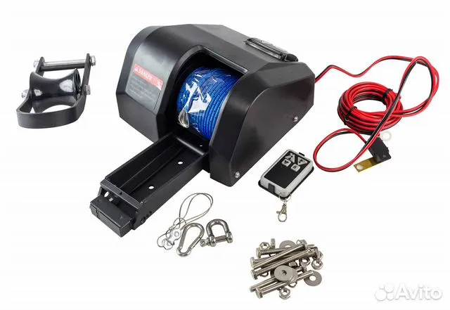 Лебедка якорная autoTRAC AUTODEPLOY 35SW, черная