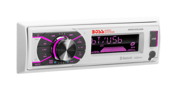 Морская магнитола 1DIN BOSS MR632UAB Морская магнитола 1DIN BOSS MR632UAB