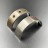 Вкладыш коренной (Пара) Suzuki DF150-175(A) DF200A (Yellow) (12340-96J01-0D0) (Suzuki)