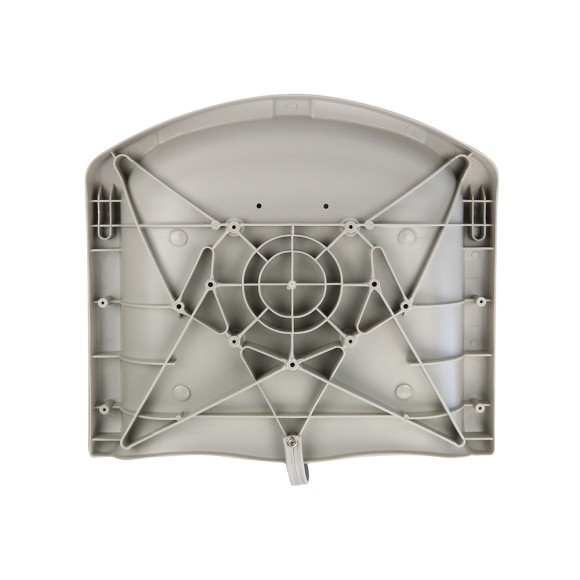 Кресло складное с мягкими накладками Skipper серый