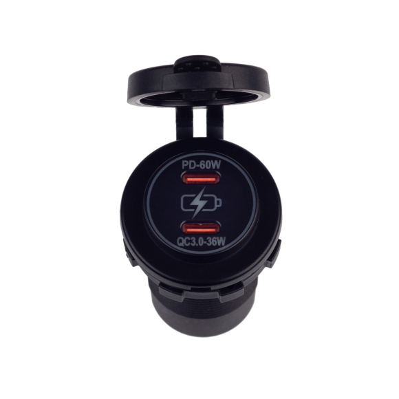 Разъем USB Skipper QC4.0+QC4.0 Разъем USB Skipper QC4.0+QC4.0