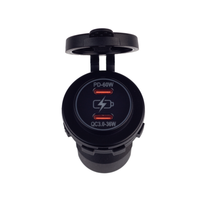 Разъем USB Skipper QC4.0+QC4.0