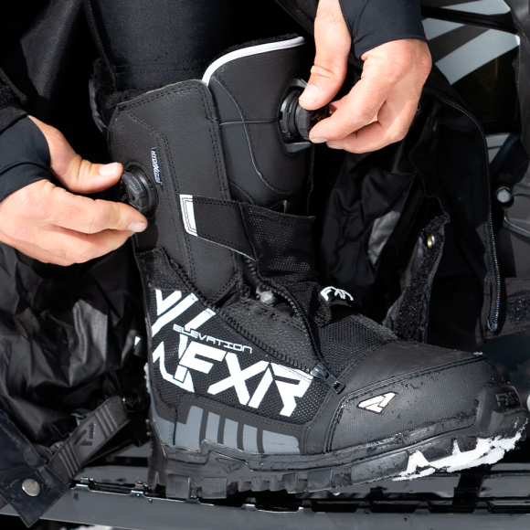 Ботинки FXR Elevation Dual BOA с утеплителем Black, 10/12