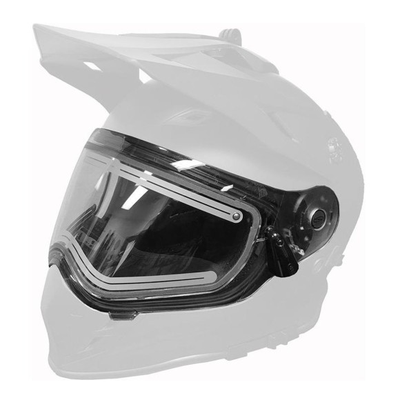 Визор 509 Delta R3 Carbon с подогревом Clear, OS