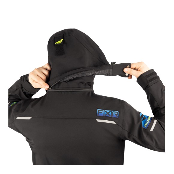 Комбинезон FXR Maverick F.A.S.T. с утеплителем Black/Blue/Hi Vis, L